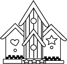 Use the download button to see the full image of coloring pages bird houses printable, and download it to your computer. Pin On 6 16 15