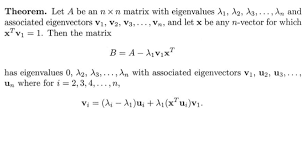 The vector x = 0 is called an eigenvector corresponding to λ if ax = λx. Approximate The Second Largest Eigenvalue And Corresponding Eigenvector Given The Largest Mathematics Stack Exchange