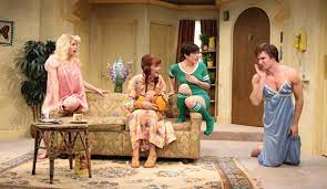 As close as possible to her former tv dad. Play Parody Of Three S Company Tv Series Draws Cease Desist Opposition From Theatre Community Theatre Producer Academy Level Up Your Producing Game