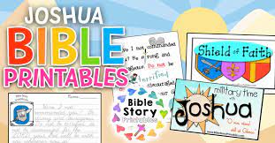 Come up to us quickly, and save us, and help us: Joshua Bible Printables Bible Story Printables