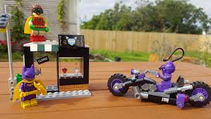 Lego dc comics süper kahramanlar mighty micros: The Lego Batman Movie Catwoman Catcycle Chase Batgirl Robin New 70902 Lego Building Toys Lego Complete Sets Packs