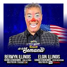 CHICAGO, BERWYN y ELGIN, ILLINOIS 🇺🇸 Llega hasta ustedes nuestro nuevo  #ATodaMadreTour⚡️ que no te debes perder por nada del mundo.😏 🗓️ VIERNES  8 NOVIEMBRE 📍 Viva La Frida ⏰PUERTAS ABREN 7:00