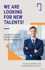 Hopefully, you can grab some cool, creative ideas from these examples. Job Advertisement Poster Template Free Jpg Illustrator Apple Pages Psd Template Net