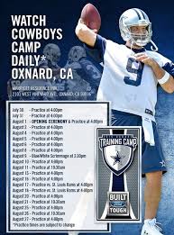 heres your copy 2015 2016 dallas cowboys training camp