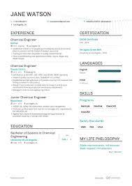 Sample chemical engineer resume will guide in preparing your job winning and optimized resume and get the desired job in the chemical engineer well conceived, properly written resume objective statements are short, to the point, and include a specific job title. Job Winning Chemical Engineer Resume Examples Samples Tips Enhancv