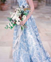 When in doubt, go with white. Something Not Boring And Blue For Your Wedding Day Nontraditional Wedding Dress Traditional Wedding Dresses Blue Wedding Dresses
