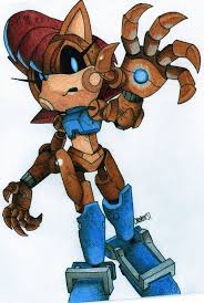 Metal Sally By Android17lover On Deviantart Sally Acorn Archie Comics Characters Female Robot