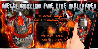 Drive vehicles to explore the. Metal Skull On Fire Live Wallpaper Theme For Android Apk Download