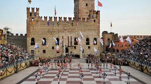 To avoid all that, white can play 4.c3 to support a later d4 to open the centre and get a more active game. Marostica And Its Live Chess Alitalia Discover Italy