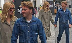 Rocco ritchie is all grown up and he's showing off his body at the beach!. Rocco Ritchie Looks Enjoys London Outing With Mystery Woman Daily Mail Online