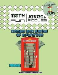 Domain And Range Of A Function Math Funsheet Functions Math Math Common Core High School
