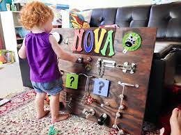 With a little time and dedication, you'll have a small ball pit with slides, doors, buttons, and anything. How To Make A Toddler Busy Board That Really Entertains