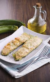 Recette Courgettes Farcies Au Saumon Et Chavroux 750g Recette Recette Courgette Farcie Courgettes Farcies Recette Avec Courgette
