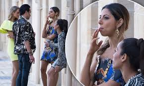 Pete and manu are back again for australia's most popular cooking show, my kitchen rules. My Kitchen Rules Contestants Spotted Havign A Cigarette Break At A Cocktail Party Daily Mail Online