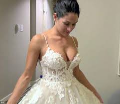 Holding On Nikki Bella Told Life Style Weekly She Has Kept Her Wedding Dress In Case She Decides To Marry Joh Wedding Dresses Nikki Bella Photos Nikki Bella