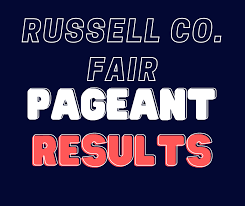Russell County Fair Pageant Results