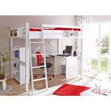 Für kinder bis zur einschulung eignen sich vor allem hochbetten mit rutsche oder einer spielhöhle. Hochbett Tanja Buche Weiss 140 X 200 Cm Ticaa Mytoys