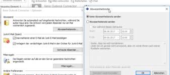 Nach aktivierung des abwesenheitsassistenten bekommt jeder absender genau einmal eine abwesenheitsnotiz. Kerio Connect Abwesenheitsnotiz Einrichten Fox1