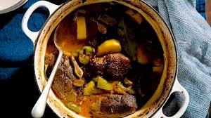 Braised Lamb Chump Chops With Potato Jalapenos And Oregano Recipe Braised Lamb Braised Cooking