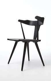 Ripley Dining Chair In Black Oak Black Dining Chairs Dining Chairs Midcentury Modern Dining Chairs