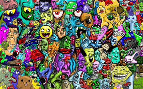 Trippy smiley face wallpaper blue. Hd Psychedelic Faces Wallpapers Peakpx