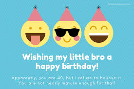 Wish your brother, sister, husband, wife or friend a happy 40th birthday by sharing this cool video. Happy 40th Birthday 130 Milestone Messages For The Big 40 Poems And Occasions