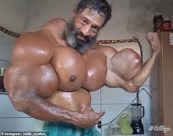 Brazilian Bodybuilder Risks His Life By Injecting Himself With Oil To Boost His Biceps To 23 Inches Daily Mail Online Synthol can actually destroy muscle tissue if you inject too much. brazilian bodybuilder risks his life by
