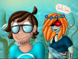 Joe And Cleo Hermitcraft Fanart Minecraft Art Fan Art Minecraft Memes
