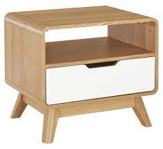 Retro 1 Drawer Lamp Table Retro Lamp Fantastic Furniture Retro Bedside Tables