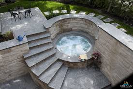 Custom Concrete Hot Tubs Gib San Pools