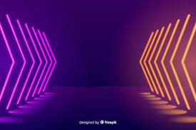 Download Neon Illuminated Stage Background For Free Neon Stage Background Vector Free