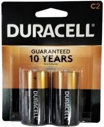 Duracell Mn1400b2 C Size Battery 2 Pack Usa Retail Packs 3