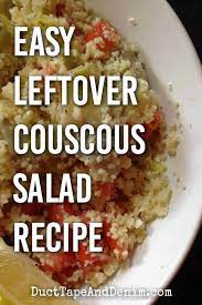 Tips for reheating couscous safely before refrigerating, allow the cooked couscous to cool down for at least an hour. Easy Couscous Salad Recipe To Use Up Leftovers