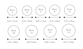 ring size chart cm epclevittown org