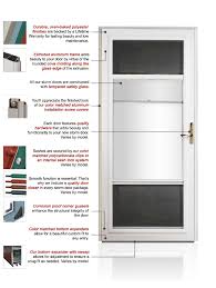 Use this guide as a helping hand before you start shopping around. Aluminum Storm Door Construction Aluminum Storm Door Construction Baltimore