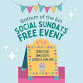 Social Sundays Free Crafting Event at Bottom of event image