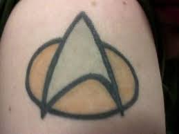 Spock star trek tattoo on ankle. 11 Stellar Star Trek Tattoos