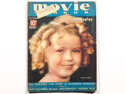 Rare Vintage "Movie Mirror/Shadoplay" Magazine with Shirley Temple