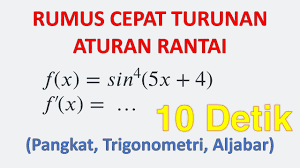 We did not find results for: Turunan Aturan Rantai Trigonometri Rumus Cepat Youtube