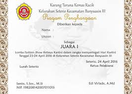 Tujuannya agar mereka termotivasi, bangga. 35 Ide Contoh Piagam Ucapan Selamat The Primary Reader