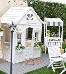 According to marston, playhouses give kids choices, but not so many choices that they don't even know where to start. New Never Used Kid Decor Design Child Playhouse Fully Designed And Decorated This Full Size Wooden Play H Play Houses Kids Playhouse Build A Playhouse