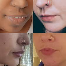 Kakonia 8 PCS Double Nose Ring for Single Piercing Spiral Nose Hoop  Stainless Steel Twisted Hoop Nose Ring Nose piercing Silver 10MM :  Amazon.co.uk: Fashion