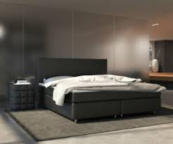 Bett Cloud Schwarz 140x200 Cm Matratze Und Topper Federkern Boxspringbett Delife Ebay