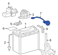 Toyota OE 8212347020 - Battery Cable