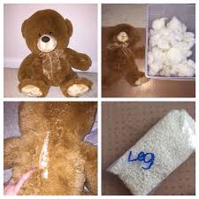 Diy Weighted Stuffed Animal Take Stuffing Out Add Velcro Or Zipper So That You Can Wash It Fill Sandwich Bag Or Pa Diy Stuffed Animals Sensory Toys Diy
