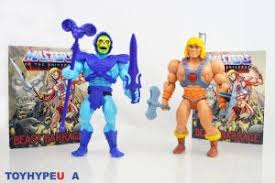 The figures (except for orko) stand at 5.5″ tall, and have about 16 points of articulation. Mattel Masters Of The Universe Origins He Man Skeletor Figures Review