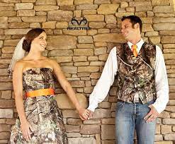Pin By Nicole C On Camo Lifestyle Country Camo Wedding Camo Wedding Camo Prom Dresses