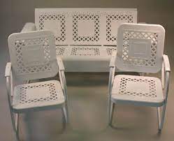 Browse our great prices & discounts on the best outdoor furniture. Vintage Metal Furniture Vintage Porch Furniture