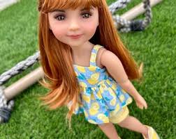 Custom Doll WIG Exclusive Vegan Mohair-fits 8-9" Head Size Kaye Wiggs,  RRFF, Meadowdolls Dumplings , Bjd, "stretch Fit"