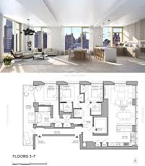 High Line Hugging Condo With Just Eight Apartments Launches Sales Penthouse Apartment Floor Plan Hotel Room Design Plan Condo Floor Plans